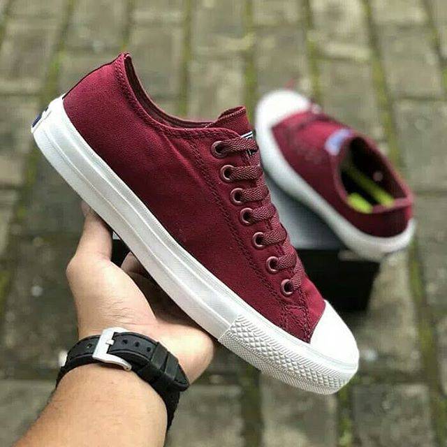 Sepatu Converse CT Chuck Taylor PRO Grade Original BNIB VIETNAM Import Premium Sneakers Red Maron