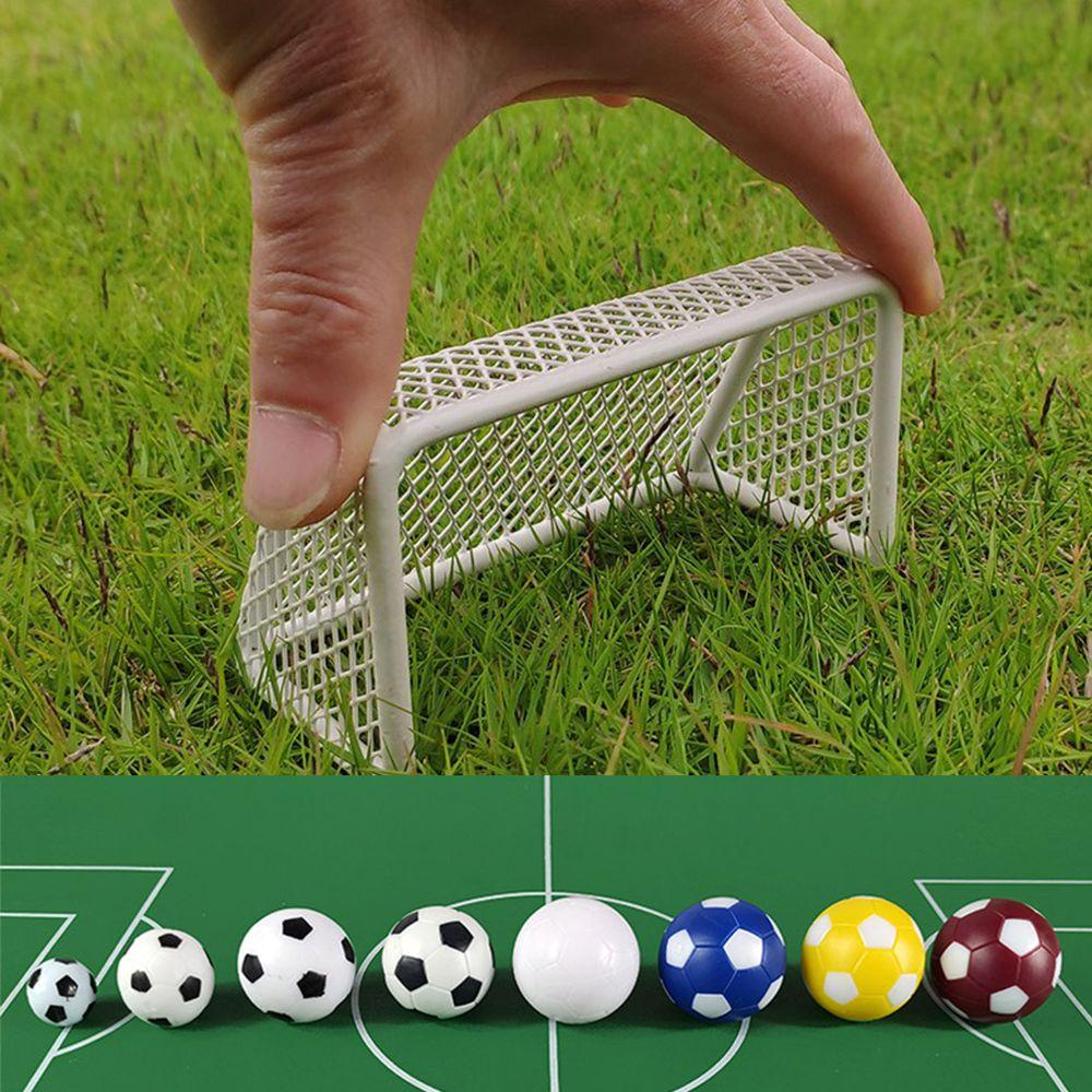 Solighter Fish Tank Landscaping Tahan Aus Frame Mainan Football Goal Bola Tenggelam Meja Sepak Bola