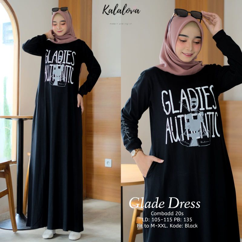Gamis Bahan Kaos Sablon model Kekinian. Dress murah bahan kaos Combad 20 s.