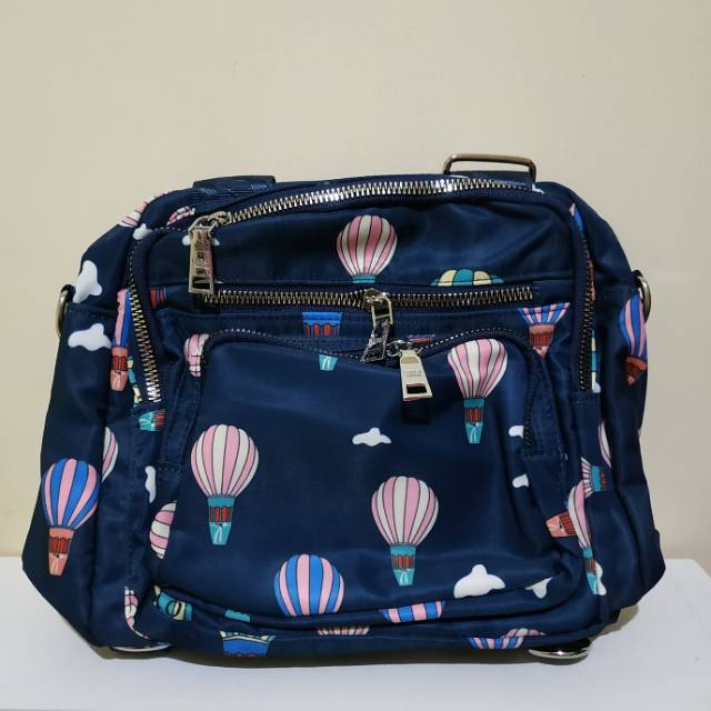 Tas chibao motif 3in1 jinjing selempang ransel import wanita CB1813