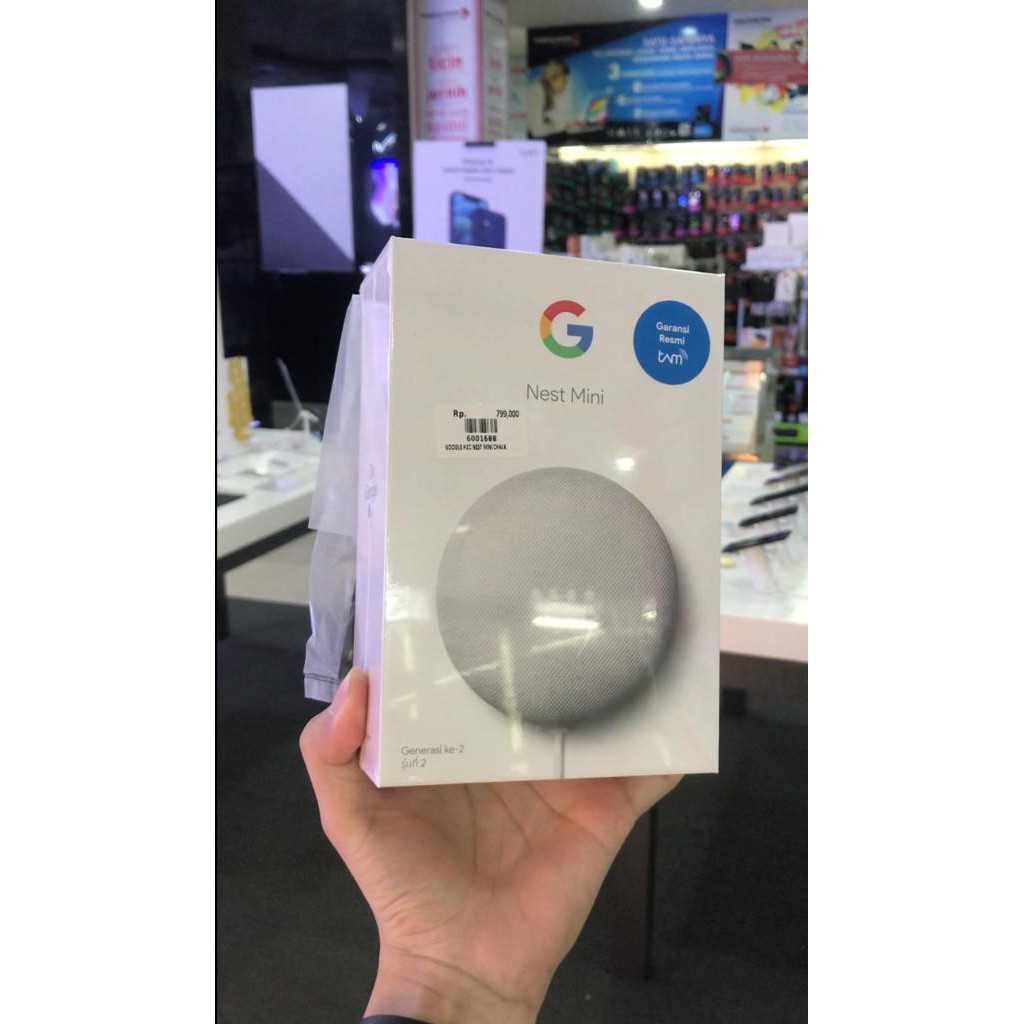 Google Nest Mini 2 Gen 2020 (generasi ke-2) Garansi Resmi TAM