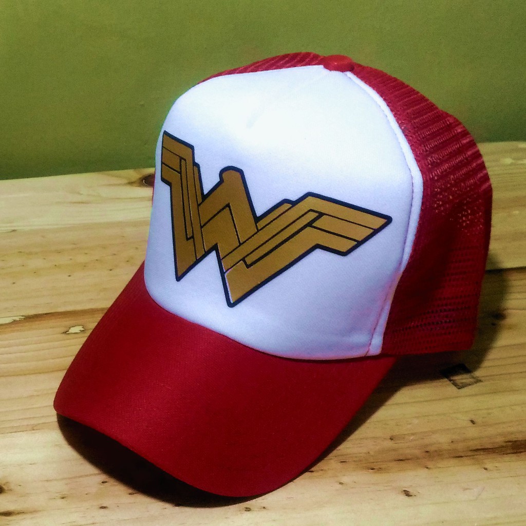 Topi Jaring Superhero Wonder Woman