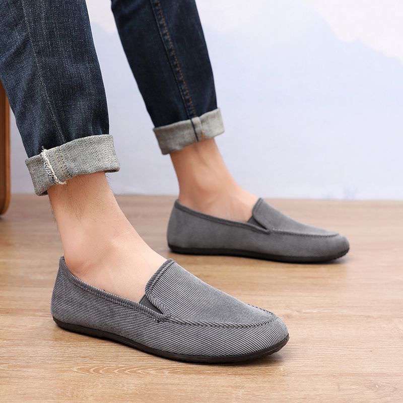 1001 IMPORT SEPATU SLIP ON PRIA SPORT ADELIO FREE BOX DAN KAOS KAKI !!! - 4 WARNA