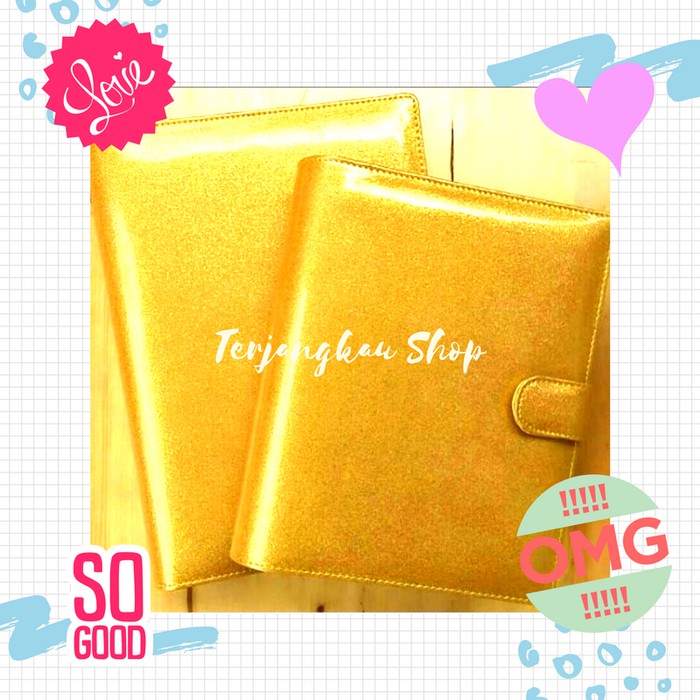 

BD 013 BINDER GLITTER CANDY 26 RING B5 - Hitam