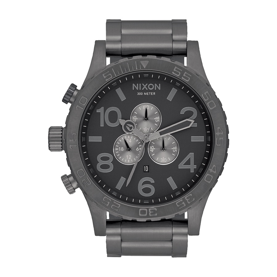 Nixon 51-30 Chrono All Gunmetal A083632