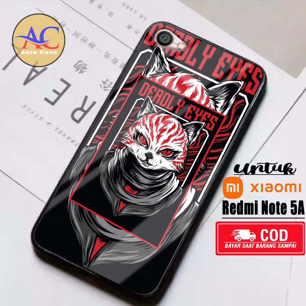 Case XIAOMI REDMI NOTE 5A Terbaru - Auto Case [ BRAND ]  XIAOMI REDMI NOTE 5A - Case Hp - Casing Hp 