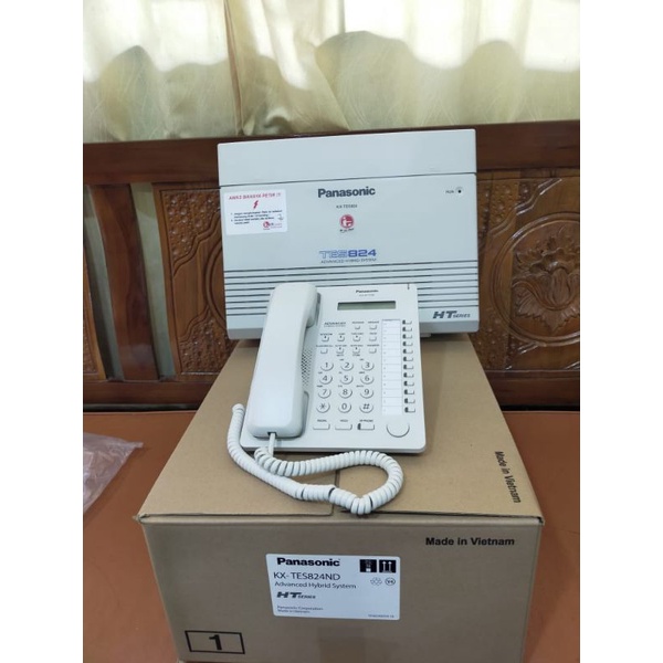 PABX Panasonic KX-TES824 kapasitas 6line 16extension GARANSI 12 BULAN