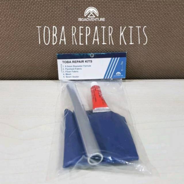 Peralatan Repair Kit Tenda Toba Bigadventure Sparepart