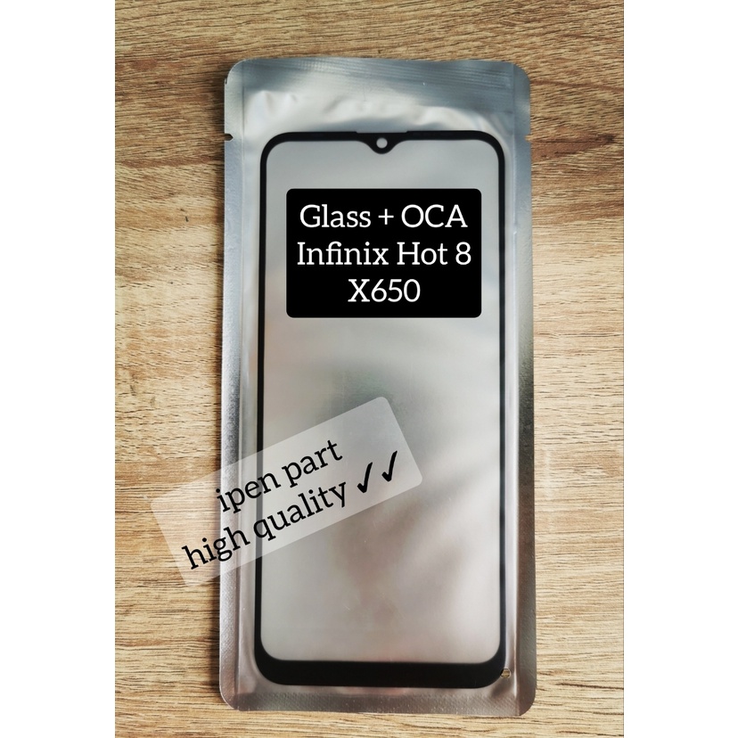 Glass Sudah Oca X650 Hot 8 Infinix Kaca Touchscreen LCD Layar Sentuh