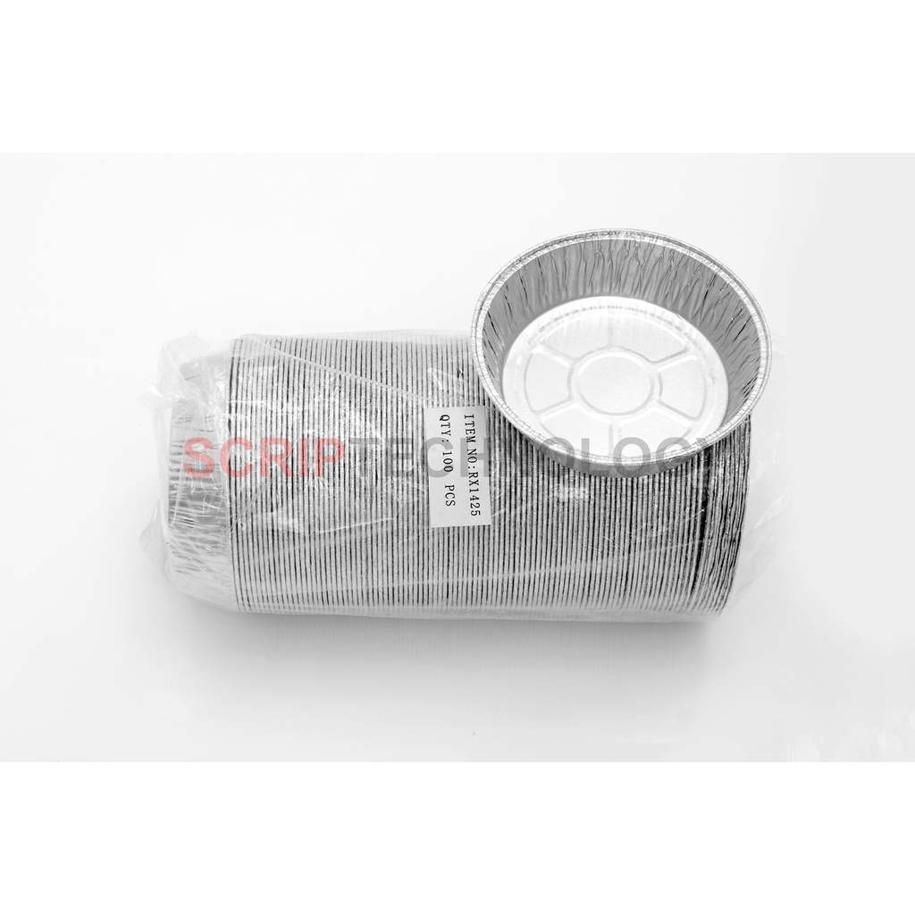 Aluminium Foil Tray RX-1425 Wadah Aluminium Oval CUP RX1425 Baking Kue