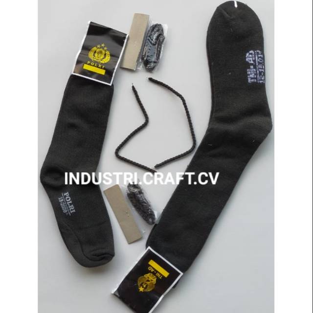 KAOS KAKI PDL &amp; PDH HARIAN TNI, POLRI + KARET GELANG KAOS KAKI ELASTIS