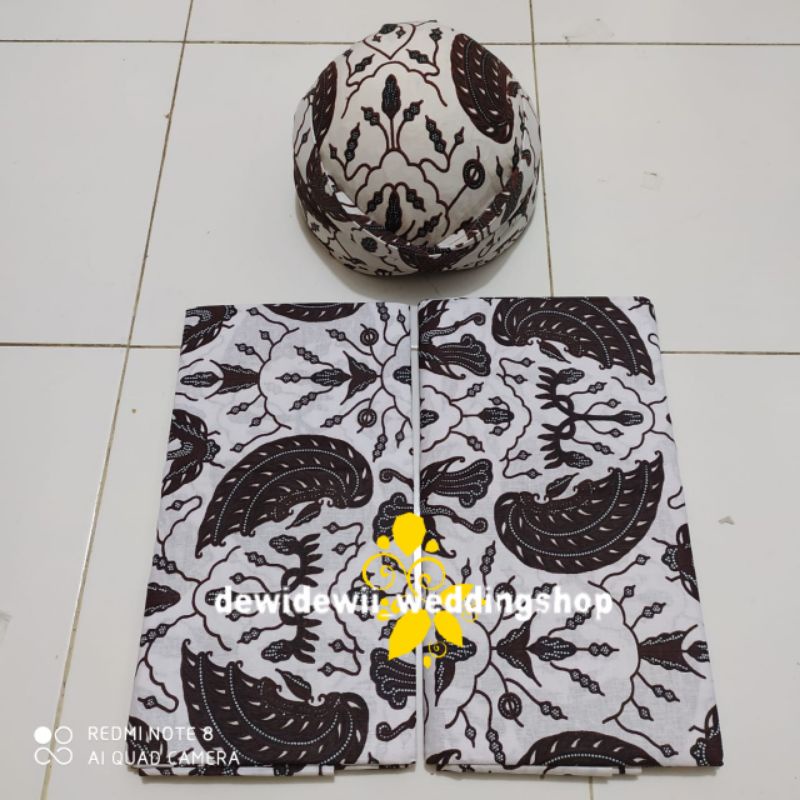 Baju Prewedding / Baju Couple Adat Jawa, Motif Sido Asih Cilik