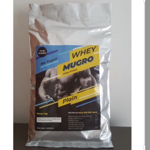 

Mugro susu bubuk whey protein concentrate milk powder @1kg