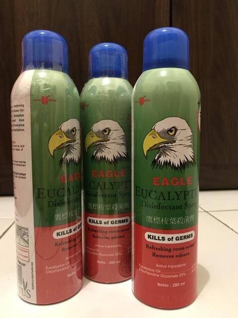 Medan Termurah Cap Lang Eagle Disinfectant Spray eucalyptus eds spray