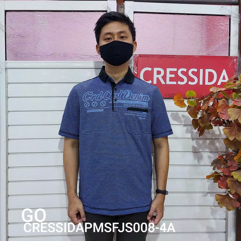 BB Polo Shirt CRESSIDA Original PMSFJS008 4A kaos pria