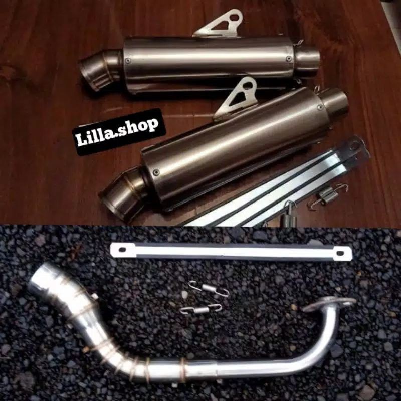 KNALPOT RACING BEST3 ALL MATIC BEAT SCOPI VARIO 110 LED VARIO 125 150 FINO XRIDE AEROX NMAX DLL