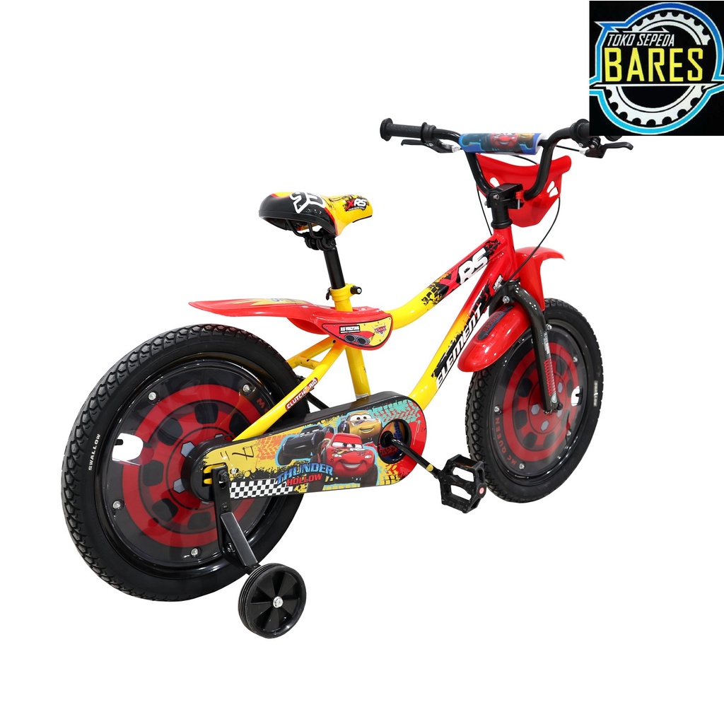 Sepeda BMX Anak 12 / 16 / 18 Element Disney Pixar Cars 1.0