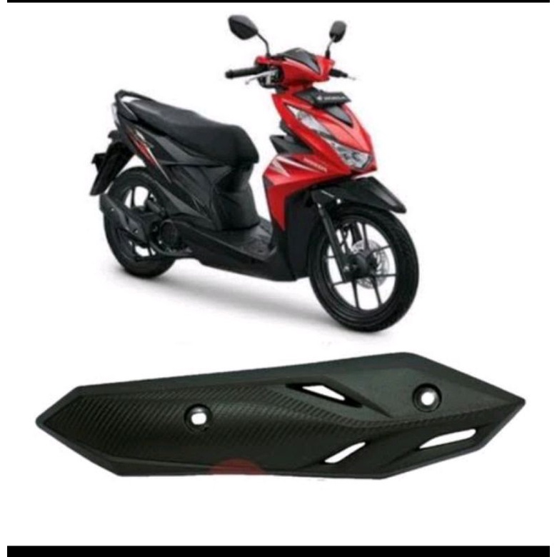 tutup knalpot cover knalpot beat 2017