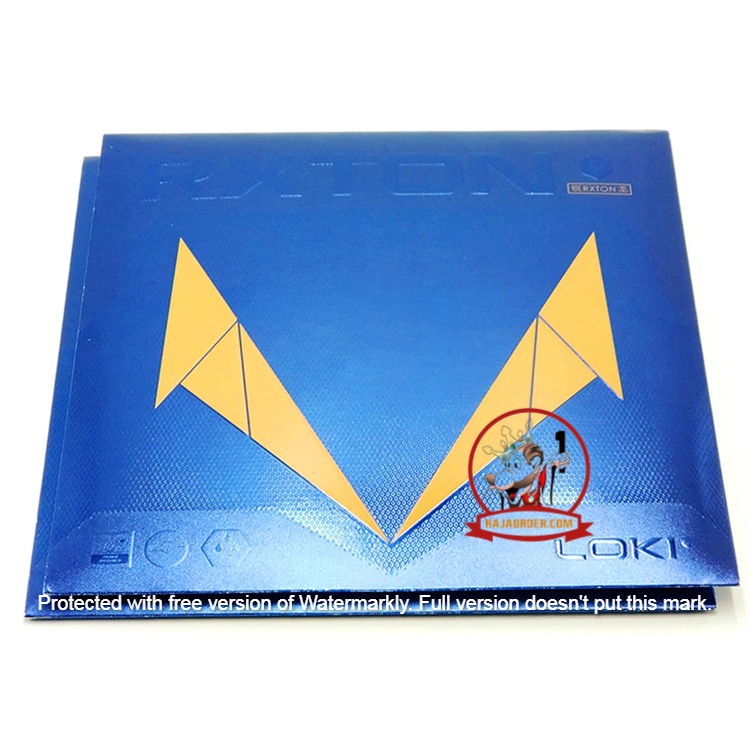 KARET PINGPONG LOKI RXTON 5 BLUE ORIGINAL