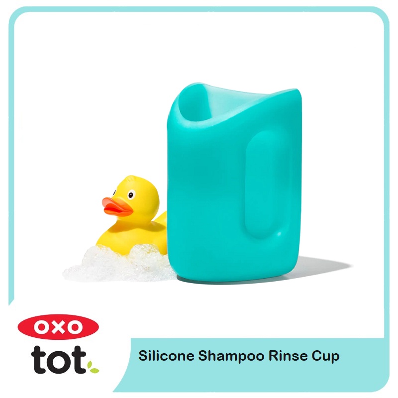 OXO Tot Silicone Shampoo Rinse Cup | Gayung Mandi Bayi