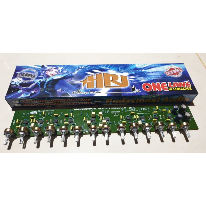 Crosover 4 way +subwofer premium Mkm