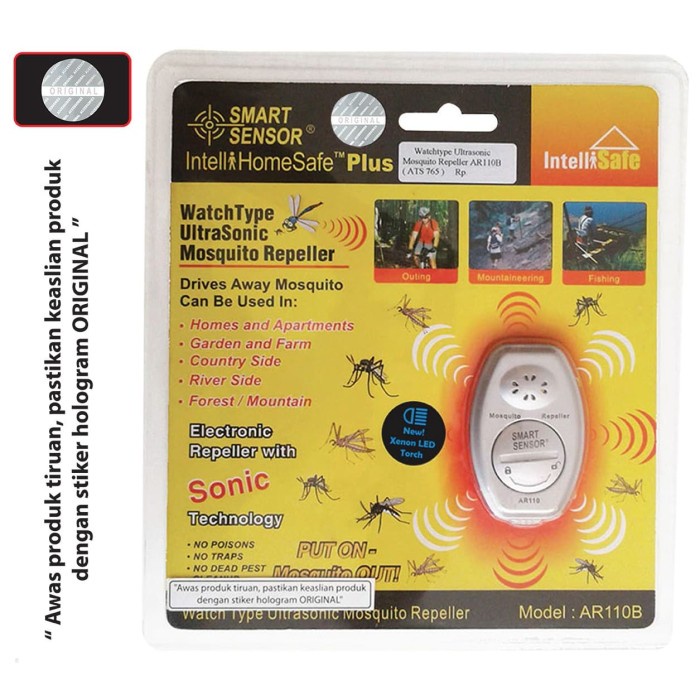 SMART SENSOR PENGUSIR NYAMUK OUTDOOR WATCHTYPE - AR110B [ORIGINAL]