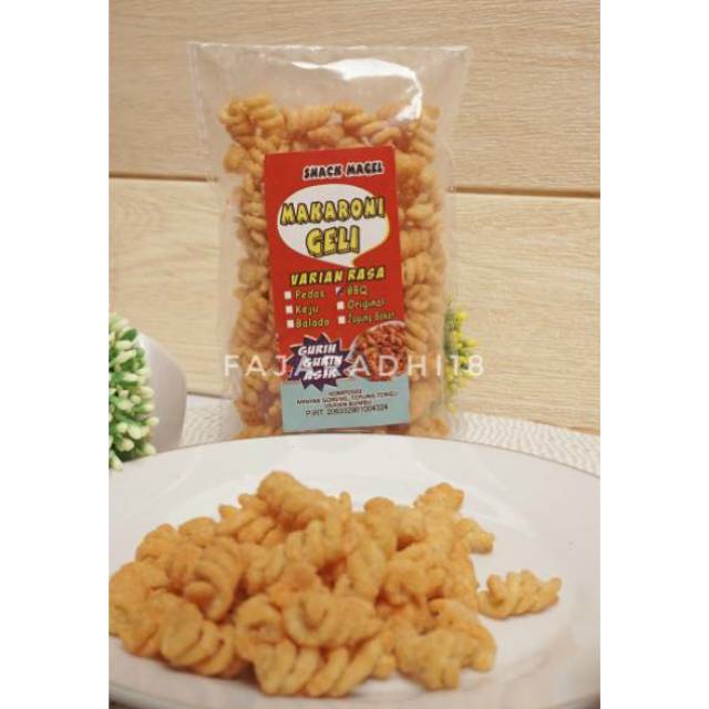 Makaroni Geli kemasan sedang