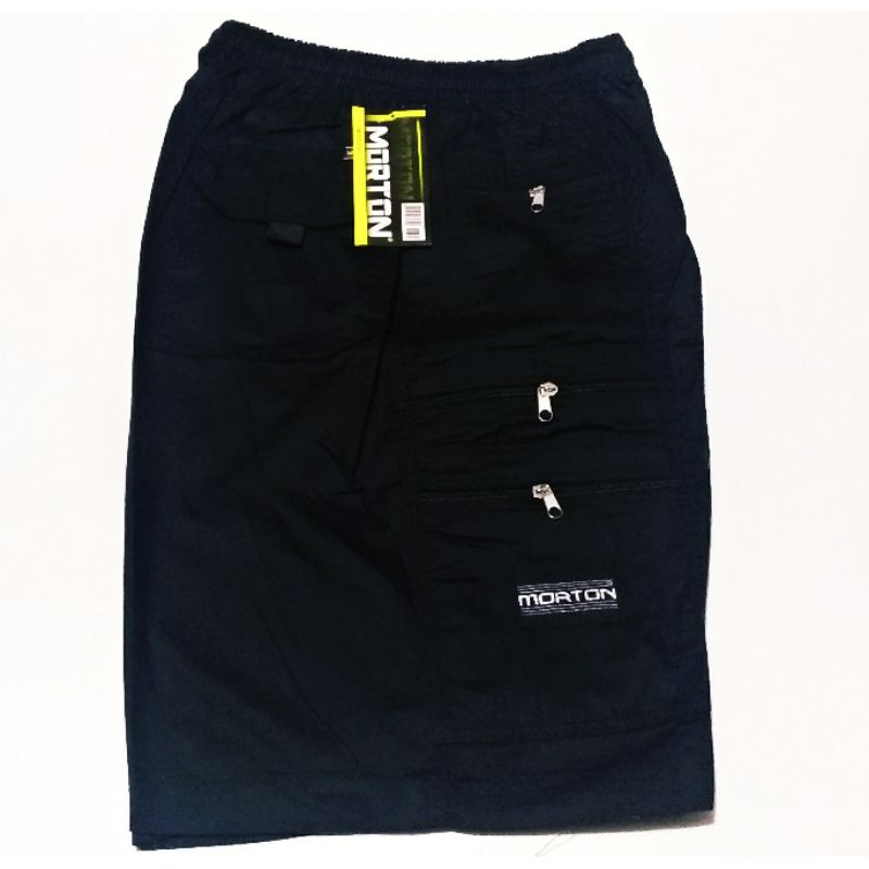 Celana Santai Polos 3/4 Morton / Celana Pendek Reseleting / Celana Katun Pria Ukuran M L XL