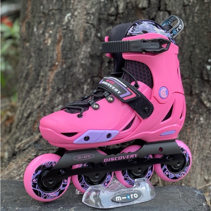 Sepatu Roda Inline Skate M-cro (Micro) Discovery Pink