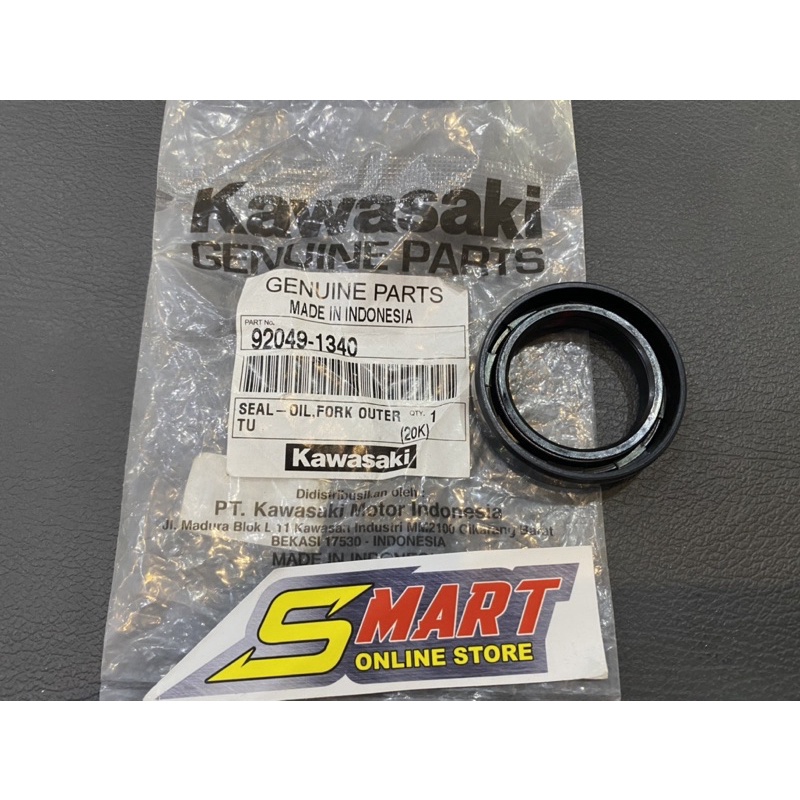 SEAL SHOCK DEPAN NINJA R / KLX 150 LAMA KODE PART 92049-1340