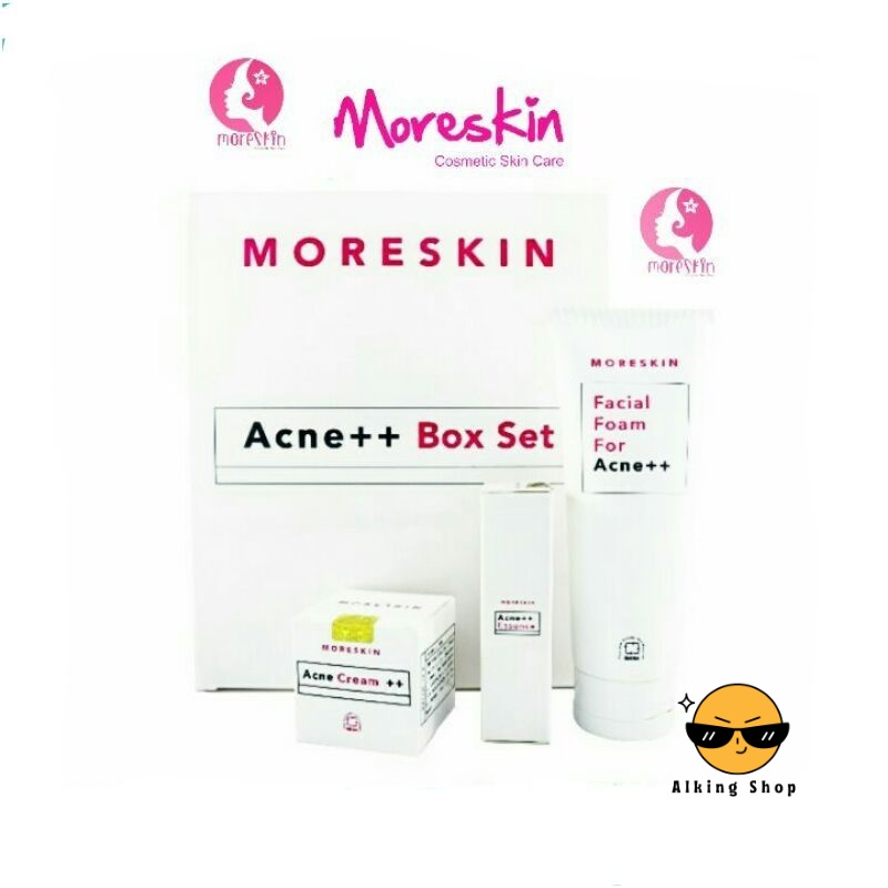 Moreskin Acne ++ Box Set - Paket Penghilang Jerawat - Anti Acne - Original Moreskin