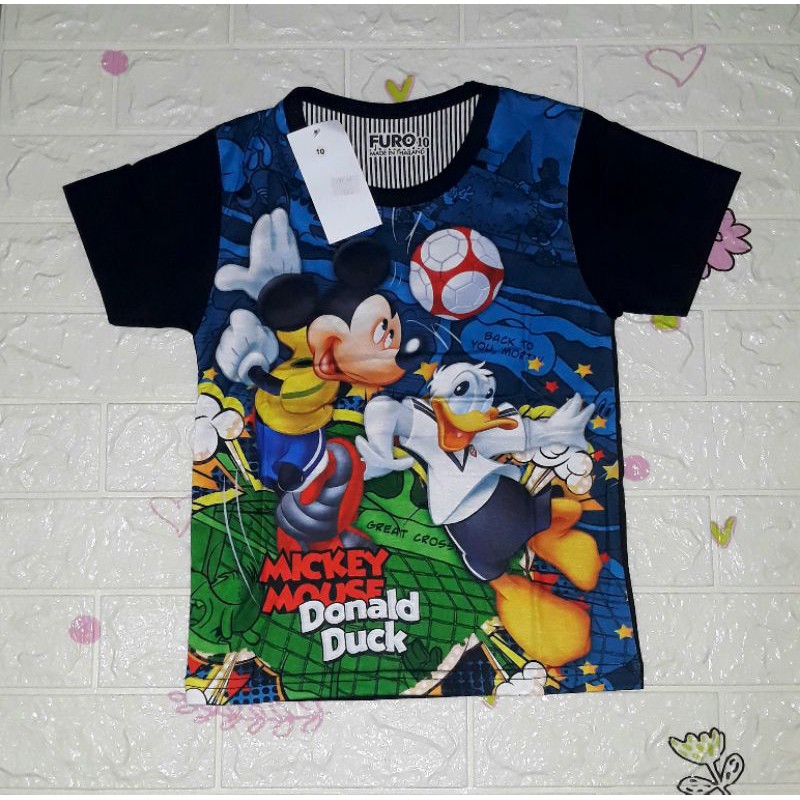 Kaos Furo mickey donald