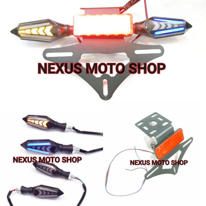 tail tidy xabre lampu sen running xabre plat nopol belakang xabre
