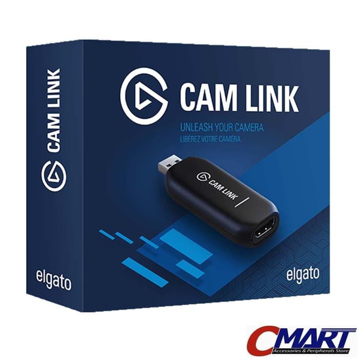 Elgato Cam Link 4k Hdmi Capture Record Camera Camlink 10gam9901 Shopee Indonesia