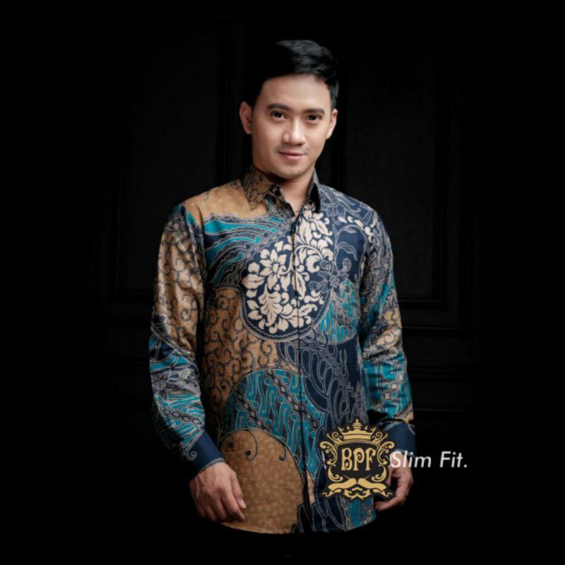 NEW ARRIVAL DISTRO BATIK PRIA BORDIR SOGAN HRB026 BATIKAF NOTOARTO BATIK IPNU-IPPNU HEM