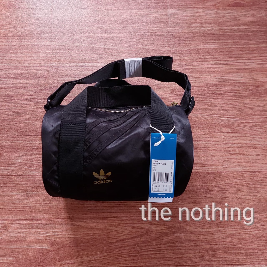 Adidas originals mini duffel bag black
