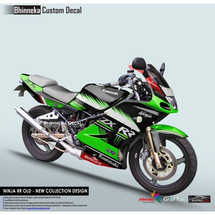 DECAL STICKER NINJA RR OLD ELF