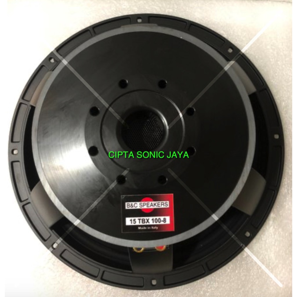 speaker 15 inch 15 tbx 100 model bnc 15TBX100