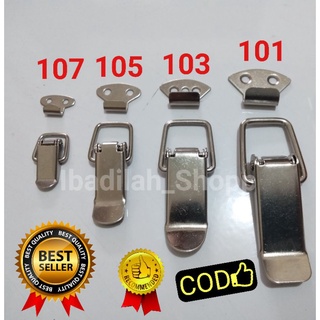 Kancing Kunci Spring Stainless Loaded Toggle Latch Catch Hasp - KAK