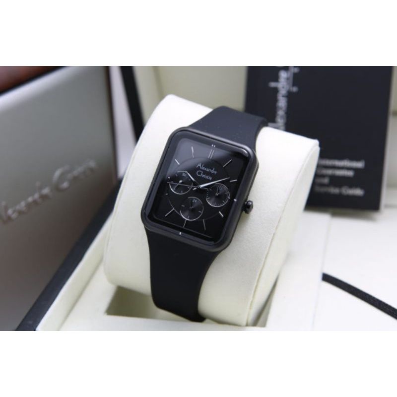 JAM TANGAN WANITA ALEXANDER CHRISTIE AC 2744 Black  ORIGINAL
