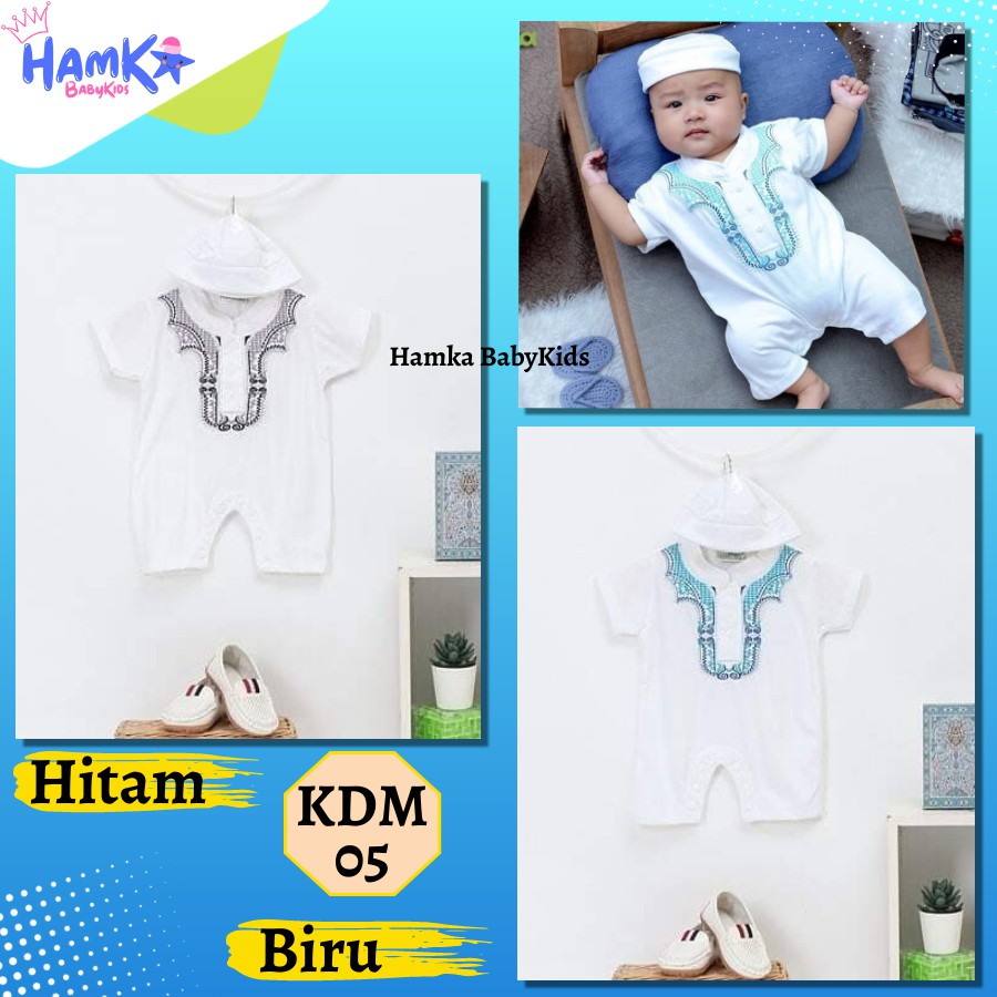 Baju Koko Aqiqah Bayi Laki Laki 0 6 Bulan New Born Newborn Ozuka Setelan Stelan Jumper koko bayi