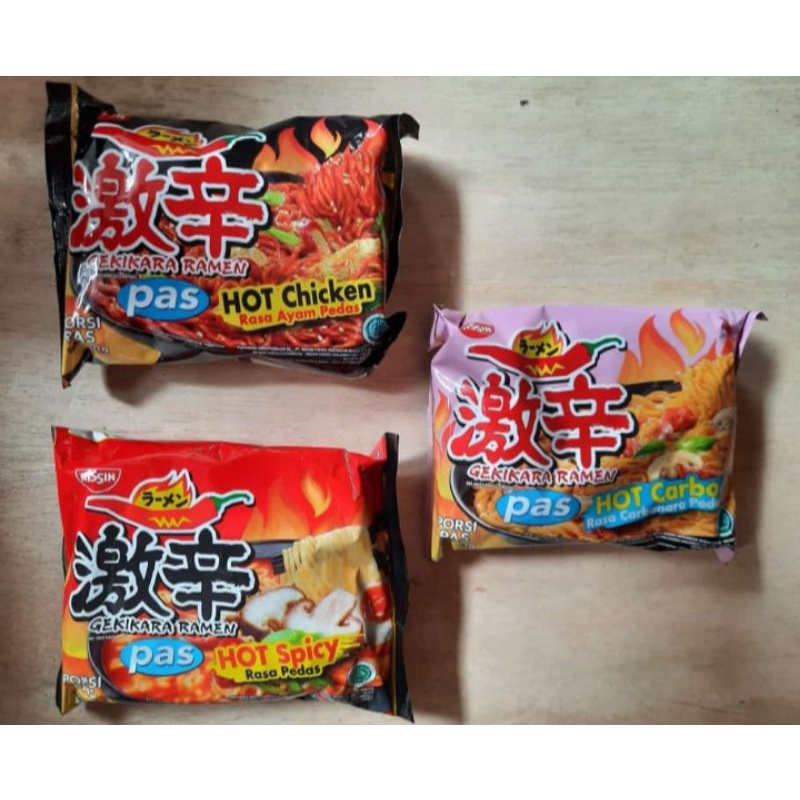 

Mie Nissin / Mie korea / Mie hot carbonara / Mie spicy mushroom / mie goreng hot chicken / Gekikara ramen