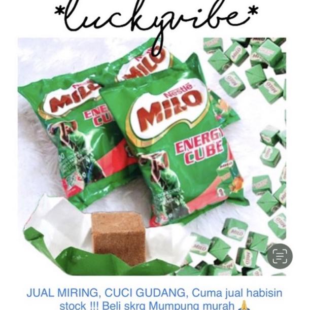 

Flas Sale 9.9 NESTLE MILO CUBE 100/ MILO CUBE ENERGY 100pcs impor exp 2023 .,.,.,.,