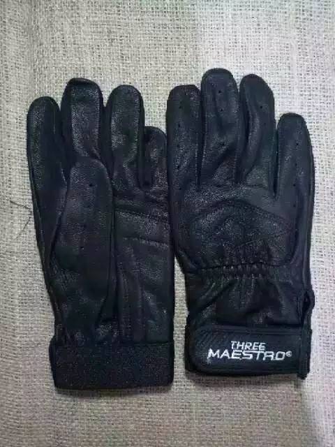 Sarung Tangan Kulit Panjang Full Leather Glove Awet Nyaman Berkualitas - THREE MAESTRO seri Envelope