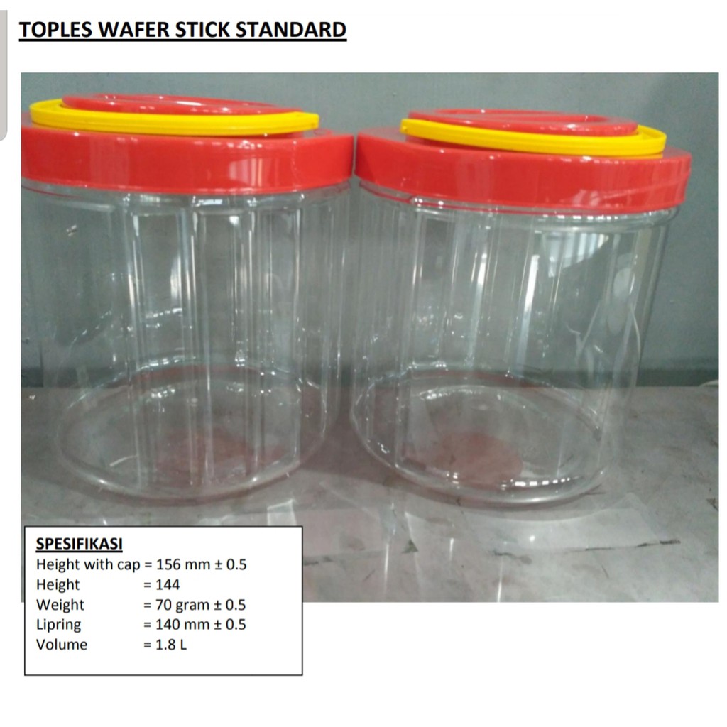 Toples Astor Biskitop 1,8 Liter