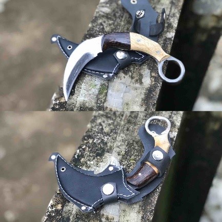 Kerambit Kalep Tajam Latihan Bela diri Kerambit Asli Cibatu Jawa Barat