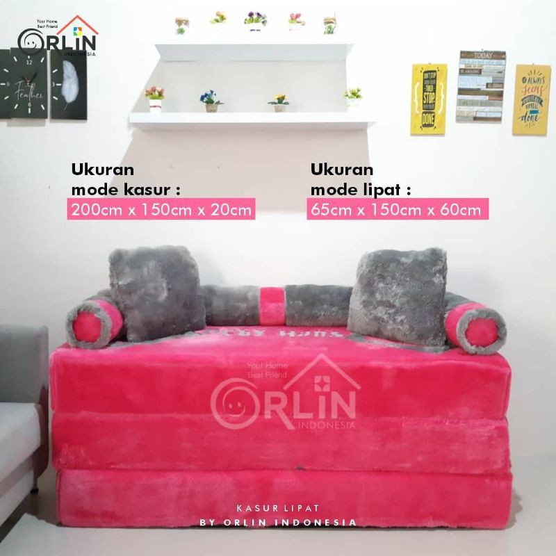 SOFABED size big tebal 20 cm lembut original orlin indonesia