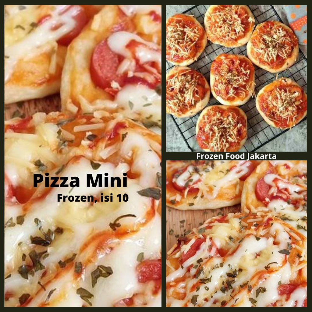 

Pizza Mini Frozen isi 10, Berat 450gr