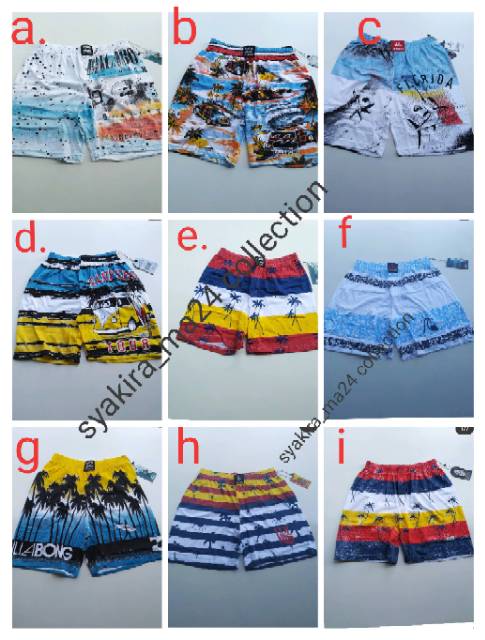 BOXER PRINTING catton combat CELANA PENDEK BOXER