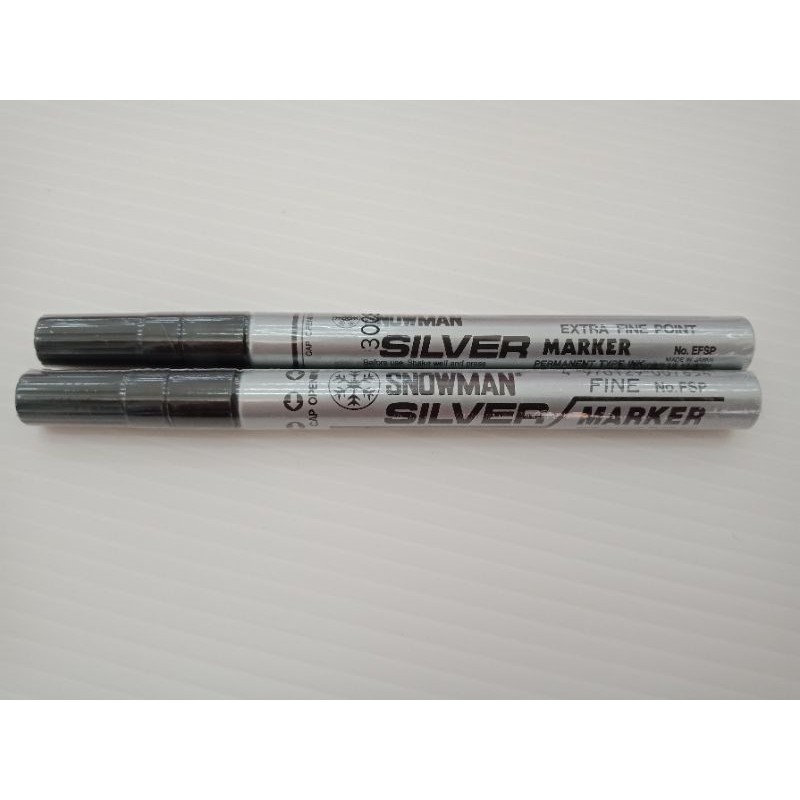 

snowman fine silver marker fsp 12